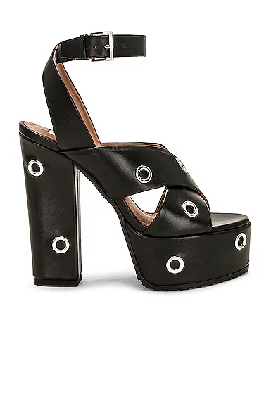 Platform Sandal Noir
