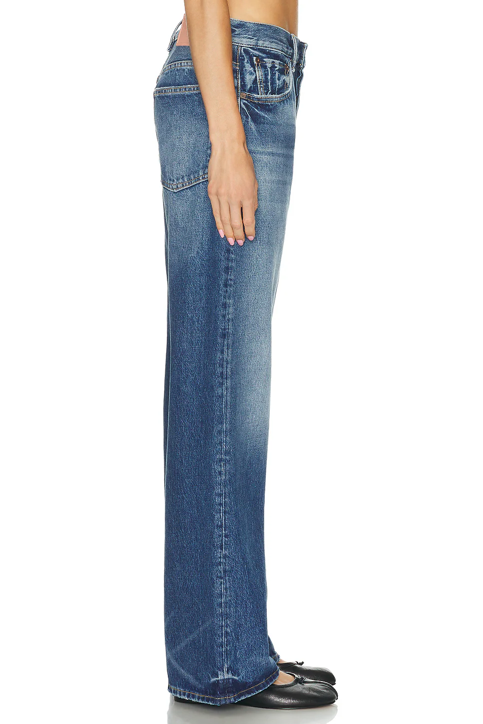 2021F Vintage Wide Leg Mid Blue