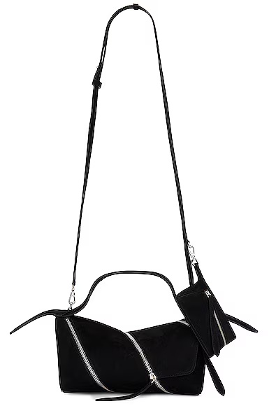 Le Zip Shoulder Bag Noir