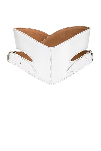 Crossed Belt Blanc Optique