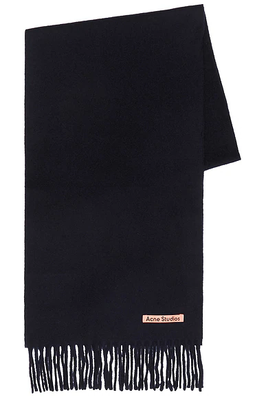 Canada Skinny Scarf Navy Blue