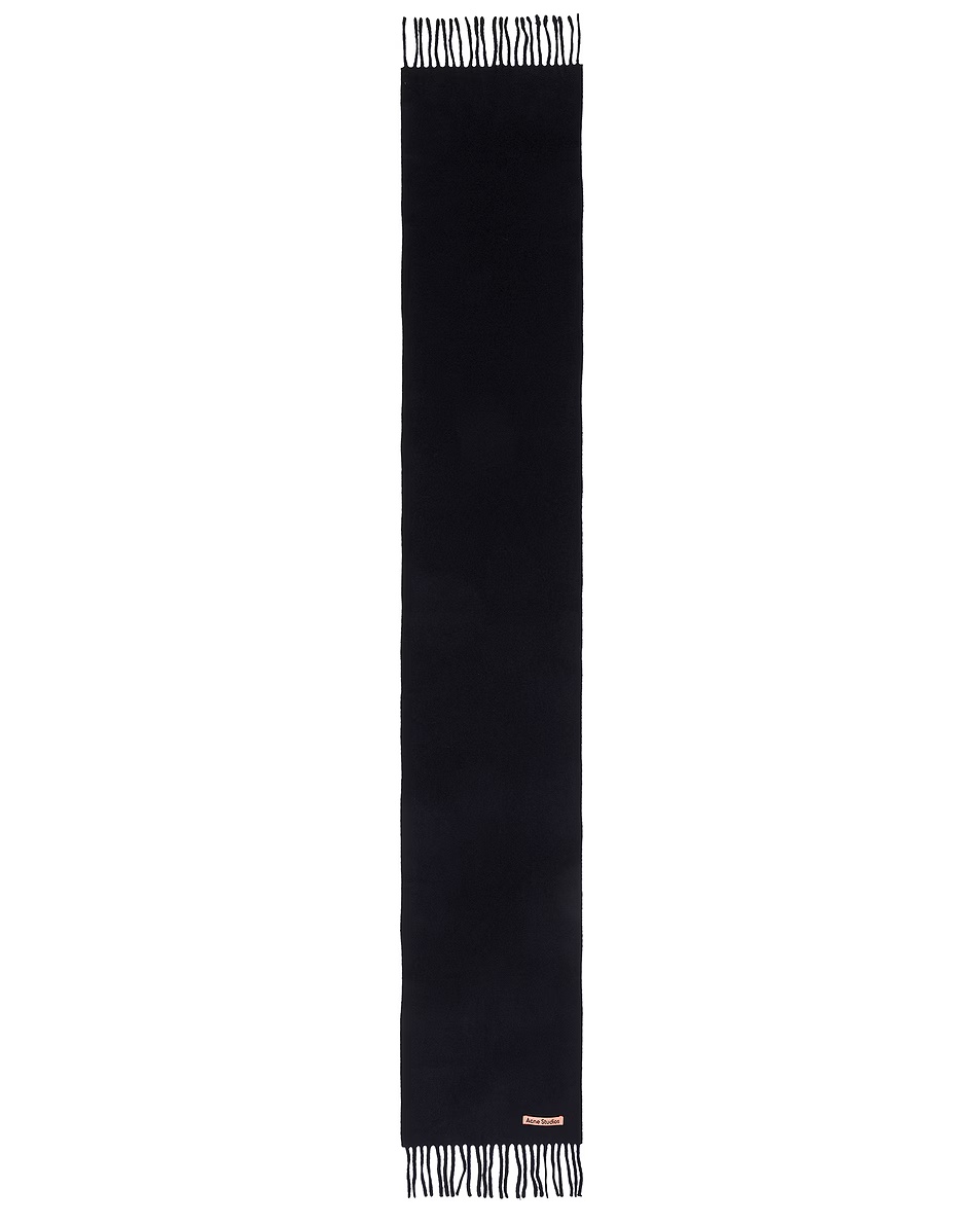 Canada Skinny Scarf Navy Blue