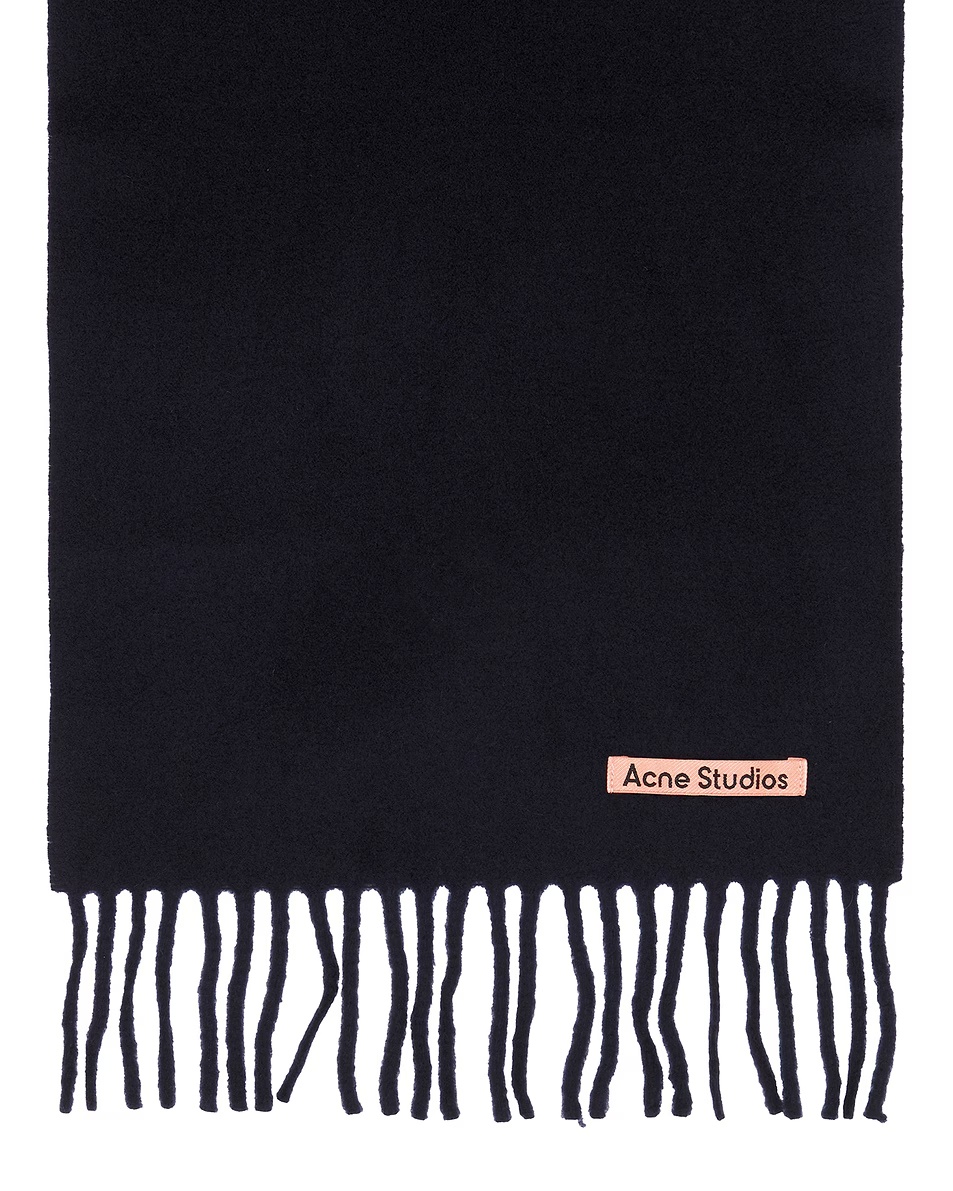 Canada Skinny Scarf Navy Blue