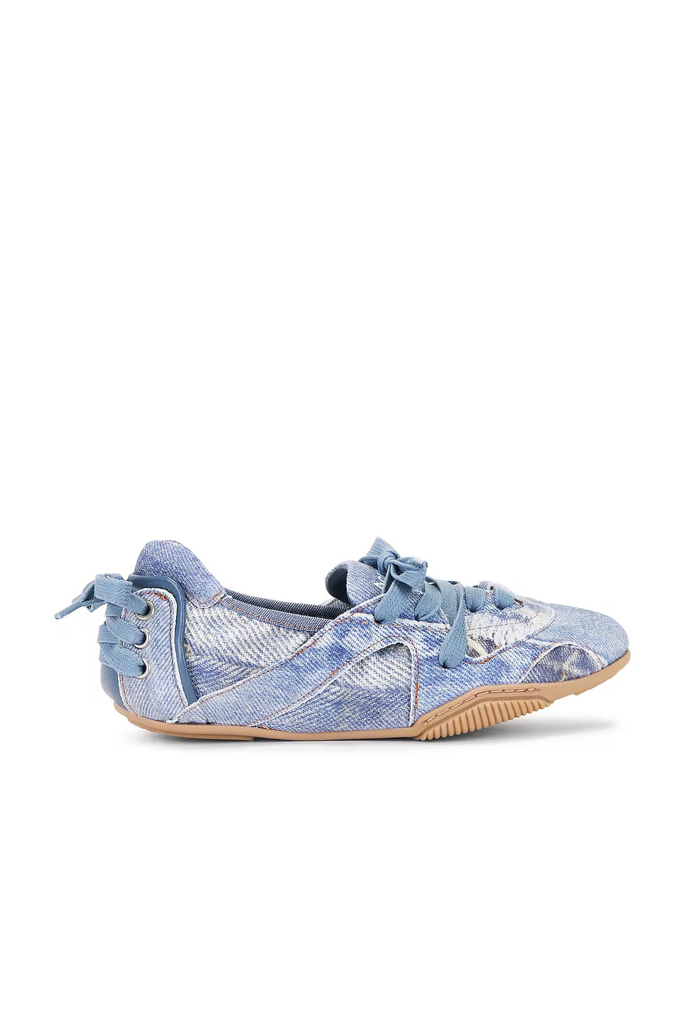 Bilaria Ballerina Flat Light Blue