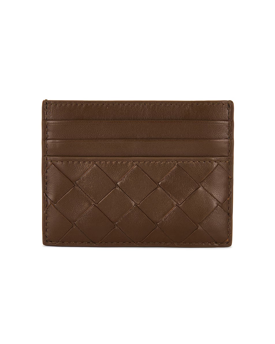 Credit Card Case Nocciola & Dark Barolo