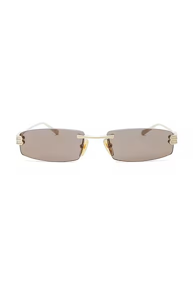 Gossip Sunglasses Gold & Pink