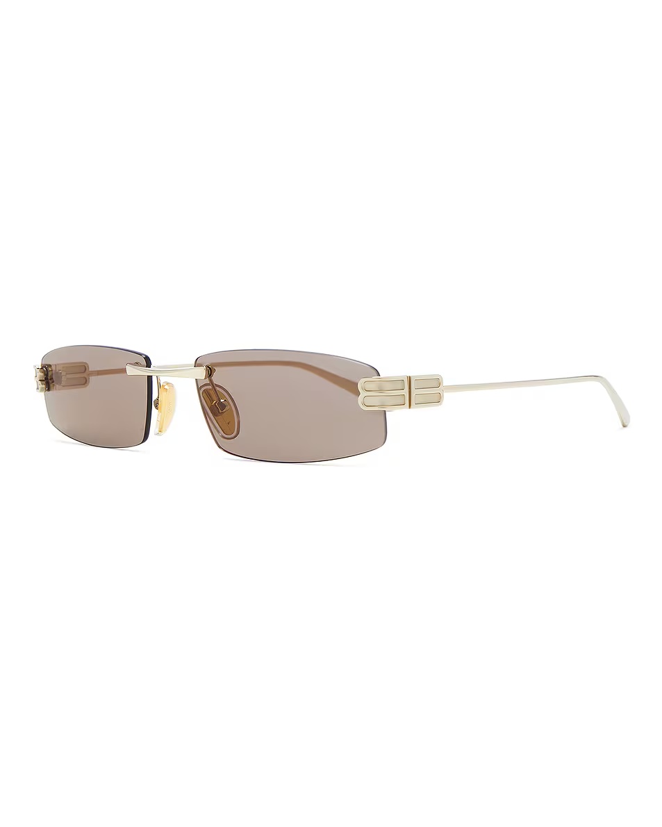 Gossip Sunglasses Gold & Pink