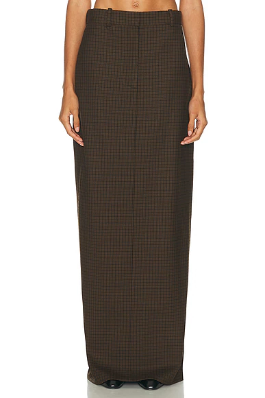 Inashy Skirt Multi Brown