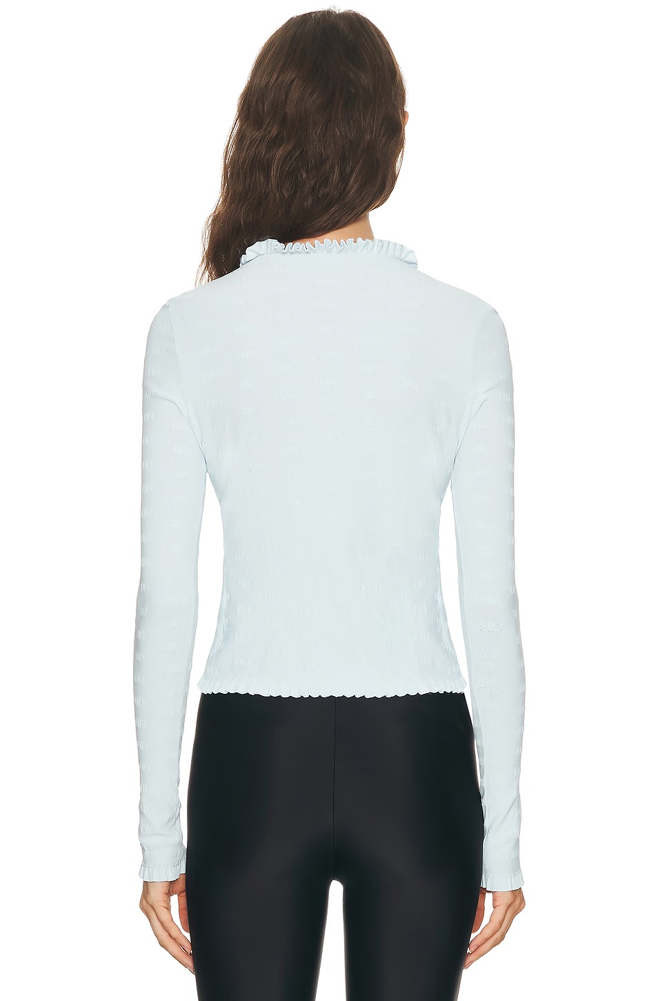 Fitted Cardigan Light Blue