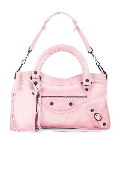 Le City First Suede Bag Pink