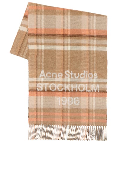 Venus Check 1996 Scarf Beige & Peach