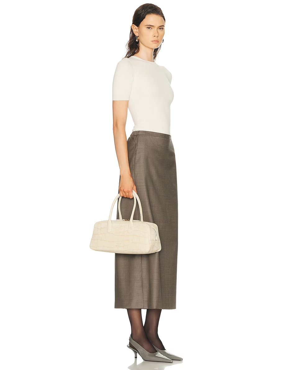 Mawi Top Handle Bag Beige
