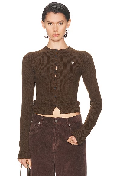 Kephanie Cardigan Antique Brown