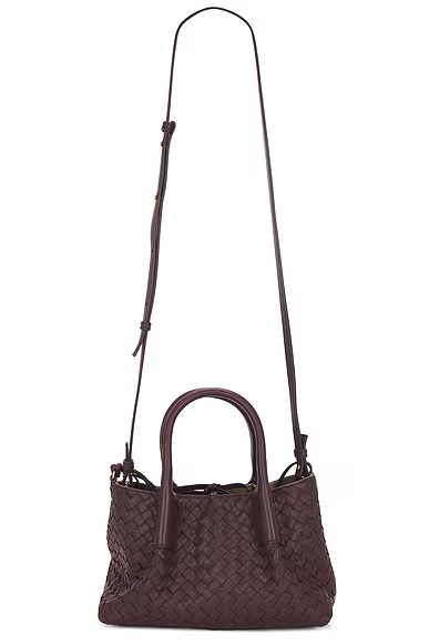 Small Pinacoteca Bag Dark Barolo & Muse Brass