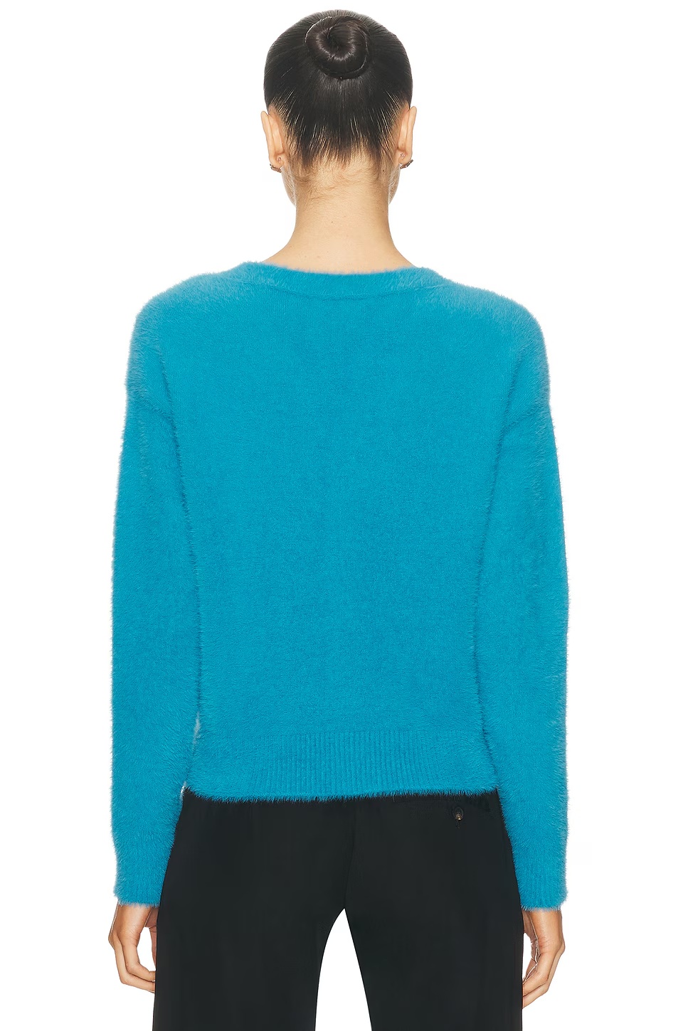Fluffy Cardigan Blue